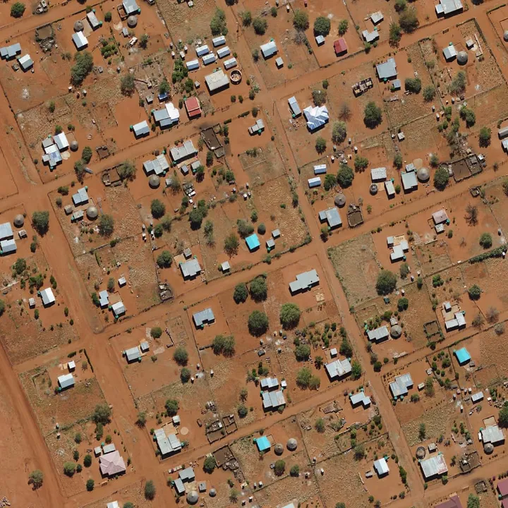 Orthophoto from drone