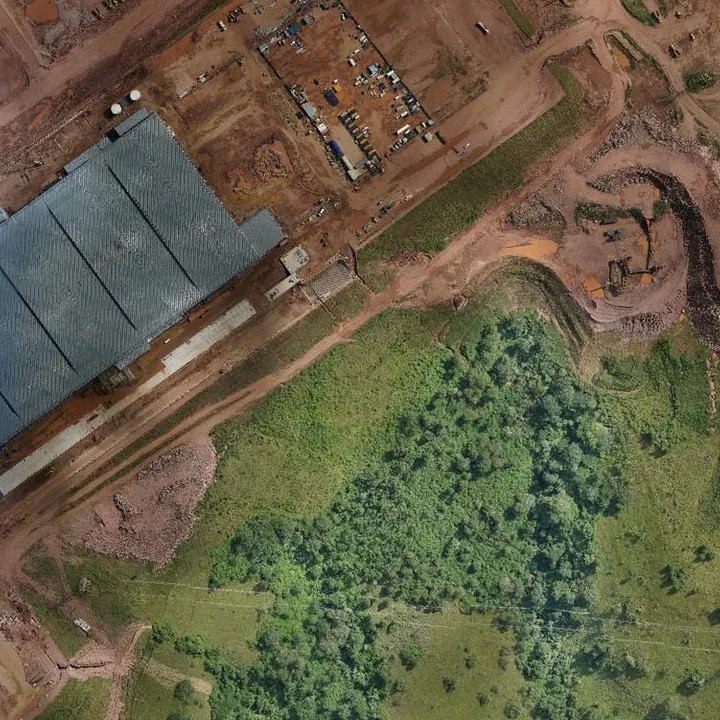 Orthophoto from drone
