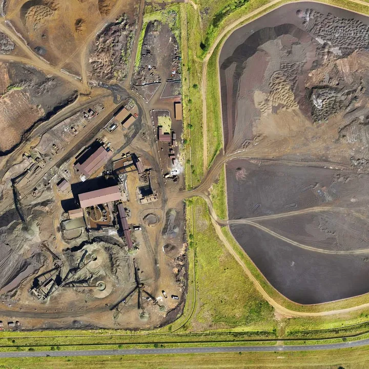 Orthophoto from drone