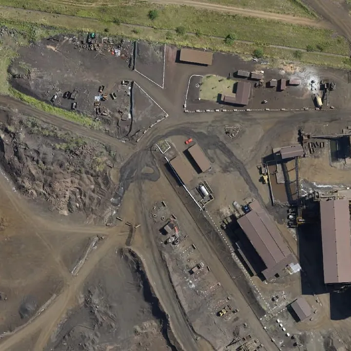 Orthophoto from drone